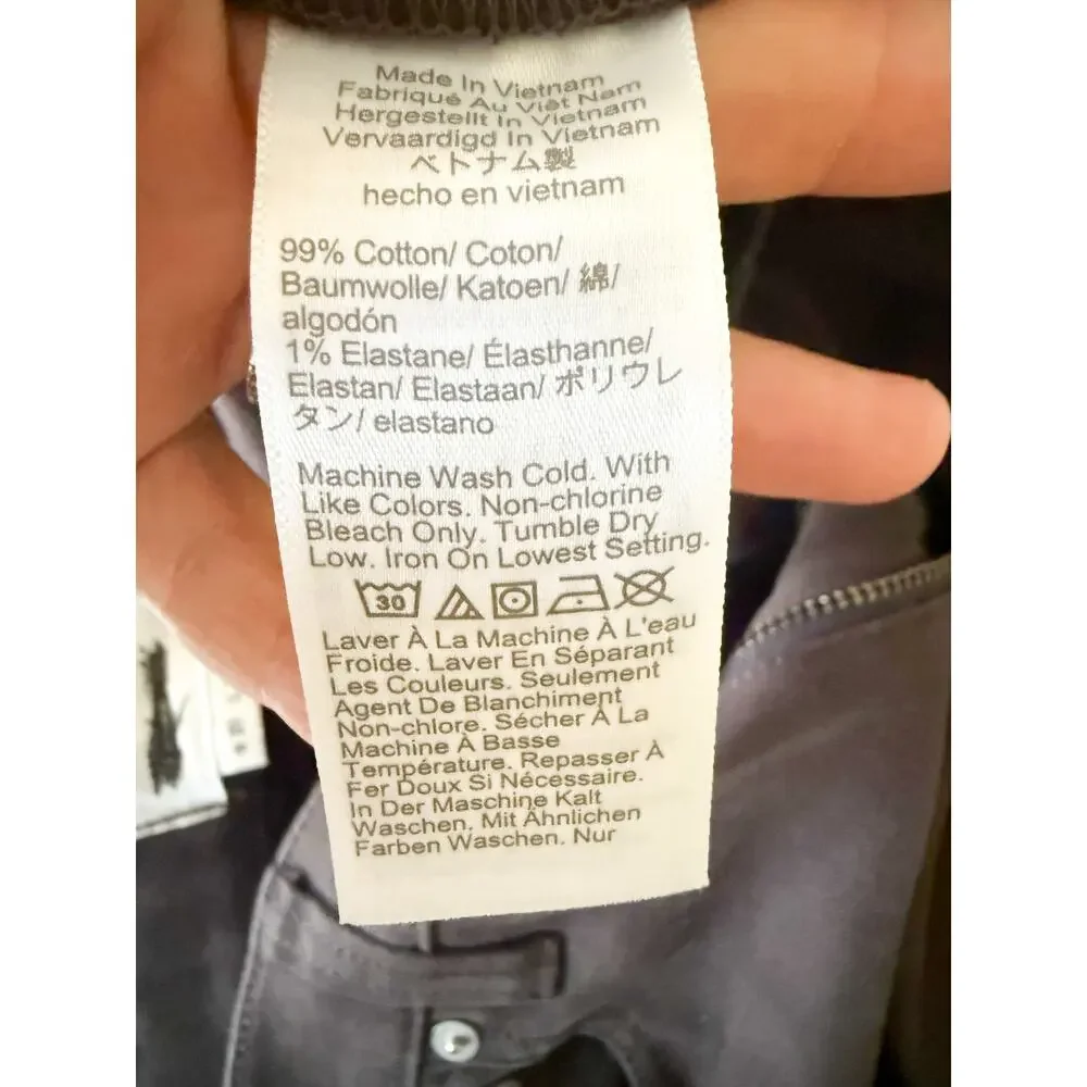 Madewell | NWT Athletic All Day Slim Pants Warm Charcoal | Sz 31x30